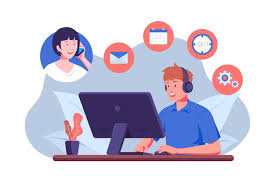 voice response, private response, third party response