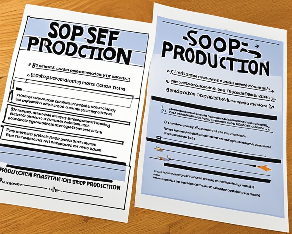 Perbedaan SOP untuk Persiapan Produksi dan Proses Produksi