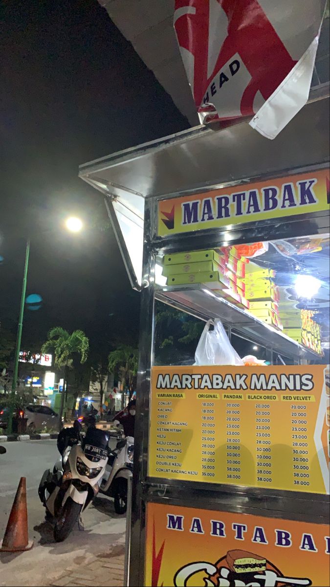 SOP Gerobak Martabak Manis